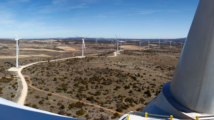 Maranchon wind farm, Guadalajara.