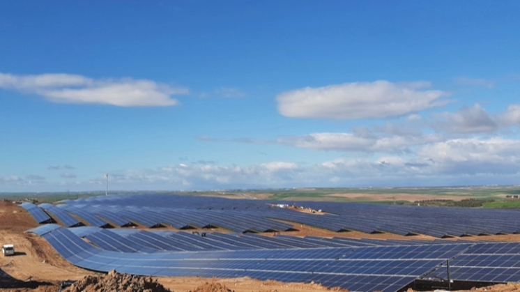 Barcience solar power plant, in Toledo.