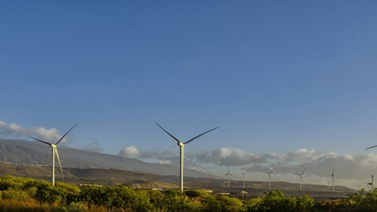 Parques eólicos en Canarias