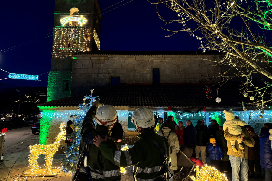 La luz de la Navidad llega a pueblos de Cantabria de la mano de Iberdrola España