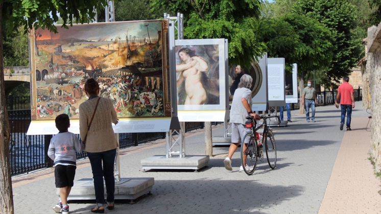 Aguilar de Campoo acoge la exposición El Museo del Prado en las calles.