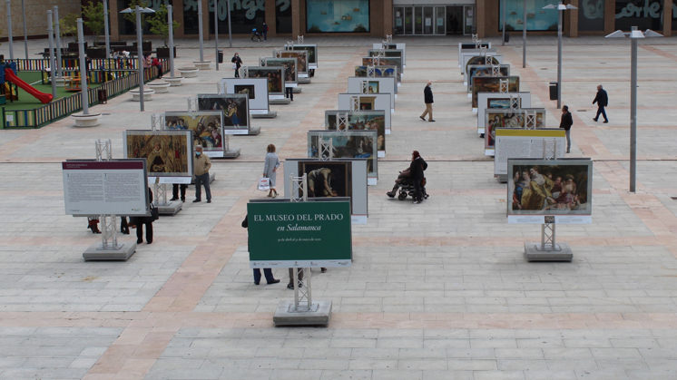 Arranca en Salamanca la exposición El Museo del Prado en las calles que recorrerá Castilla y León.