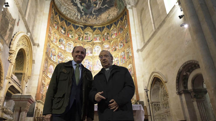 Retablo de la Catedral Vieja de Salamanca.