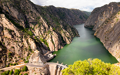 Hydroelectric power plants in the Douro basin