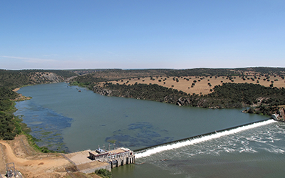 Hydroelectric power plants in the Ebro-Cantabrian basin