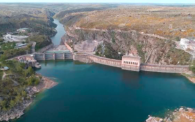 Hydroelectric power plants in the Esla basin