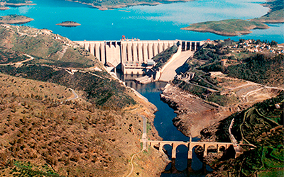 Hydroelectric power plants in the Tagus basin