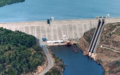 Hydroelectric power plants in the Tera basin