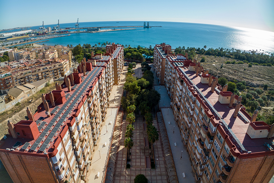 Comunidad solar en Alicante