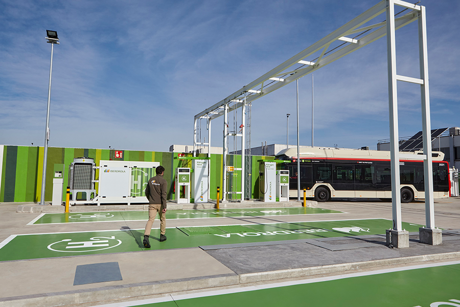 Hydrogen plant in Barcelona