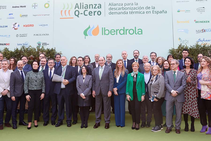 Más de 40 empresas arrancan en Iberdrola España Q–Cero, la alianza para la descarbonización de la demanda térmica en España