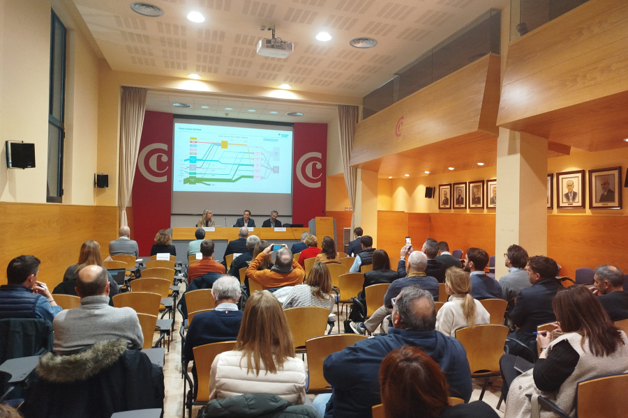 encuentro en la cámara de comercio de Navarra