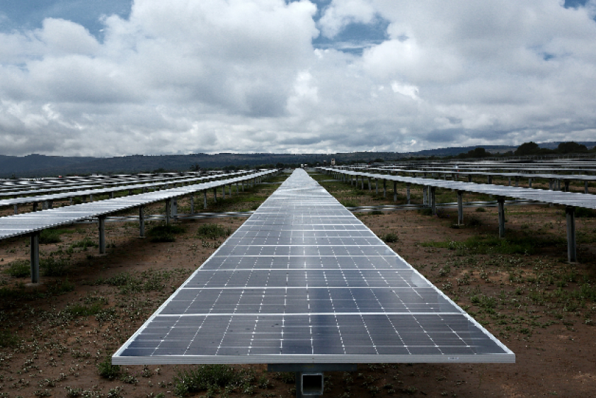 planta solar en Galicia